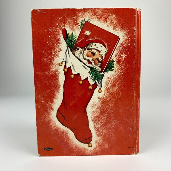 VTG 1966 Santa’s Surprise Book Whitman BIG Tell-a-Tale Joan Potter Elwart HC - Picture 3 of 12